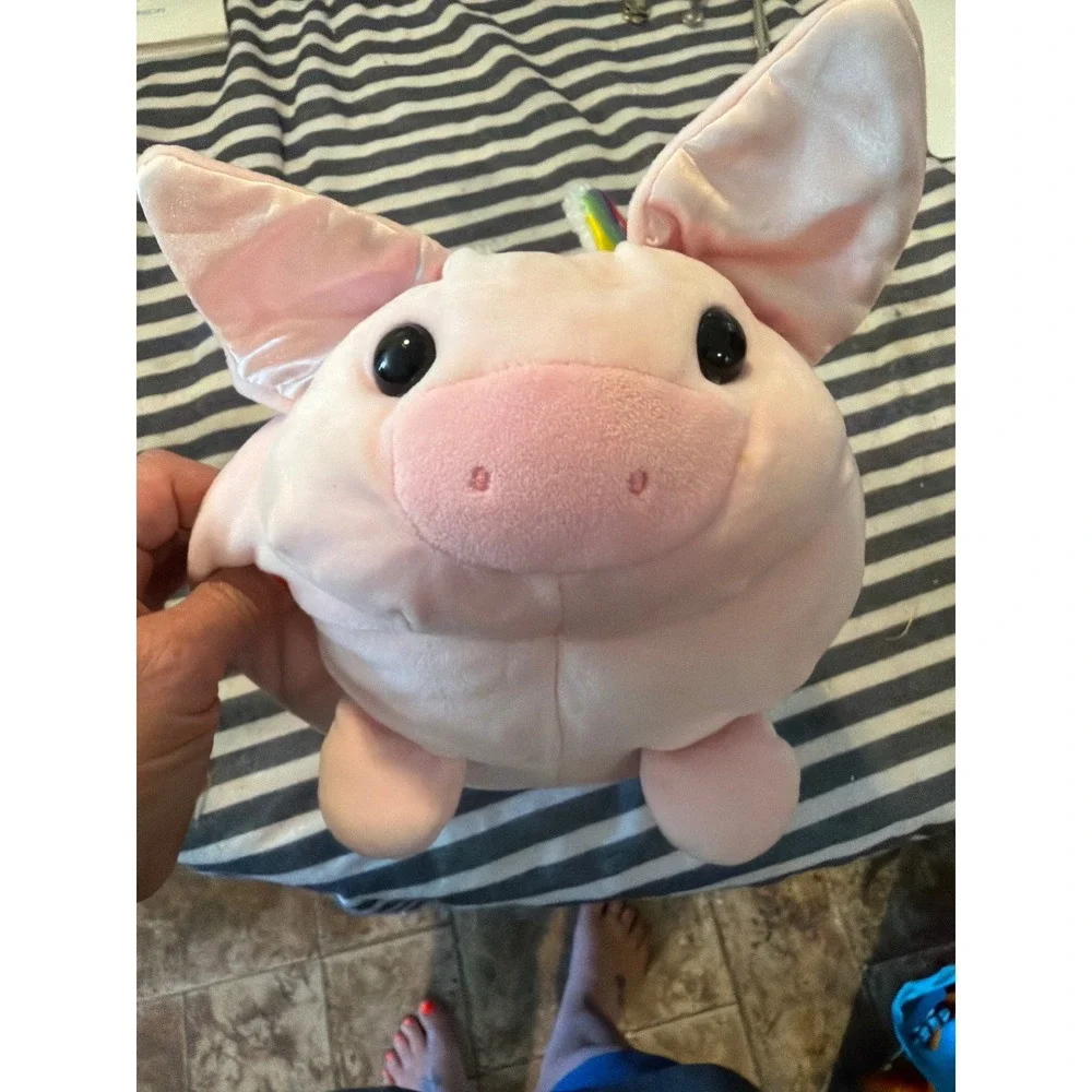 Douglas Cuddle Toy pink pig plush